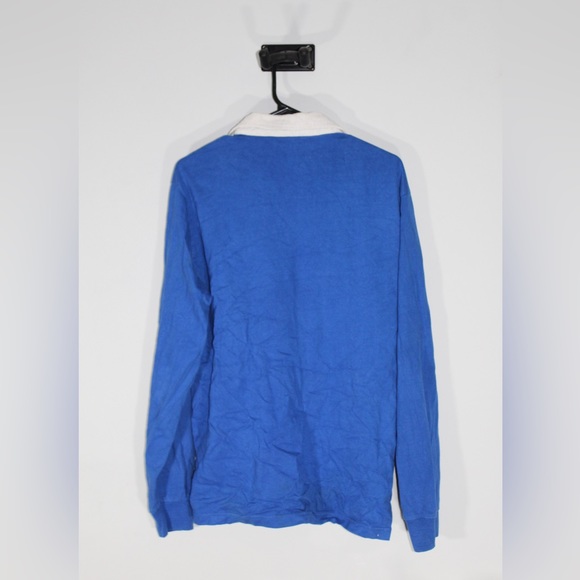 BLUE AMERICAN EAGLE RUGBY SHIRT - Picture 2 of 2